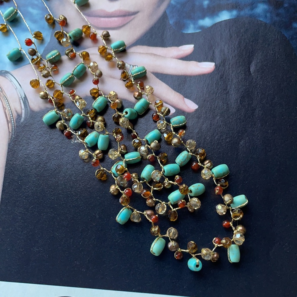 Handcrafted necklaces ❤️💕 - Picture 4 of 8